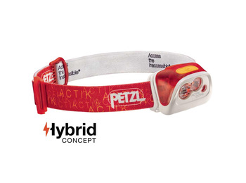 Frontal Petzl Actik Core Rojo