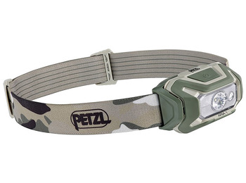 Frontal Petzl Aria 1 RGB 350 Lumens Verde Camuflaje