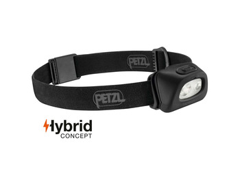 Frontal Petzl Tactikka + 250 lm. Negro