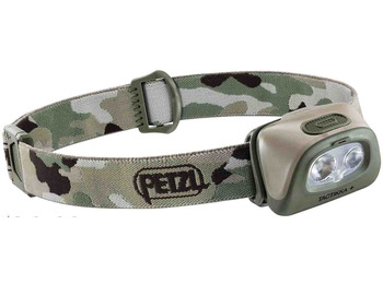 Frontal Petzl Tactikka + 350 Lumens Verde Camuflaje