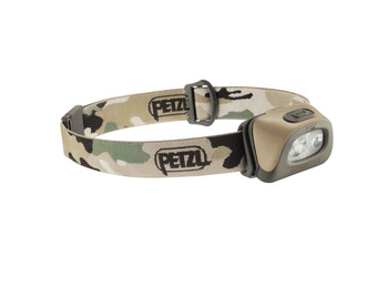 Frontal Petzl Tactikka Plus RGB Verde Camuflaje