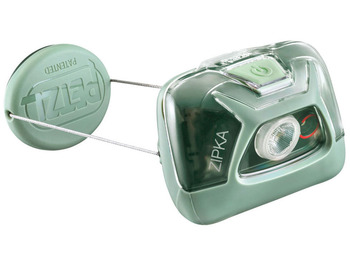 Frontal Petzl Zipka Verde