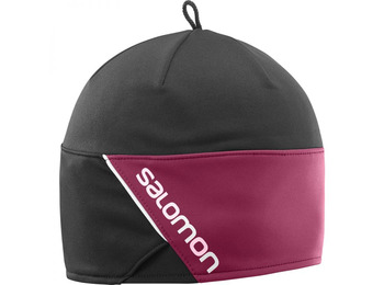 Gorro Salomon RS Beanie Negro/Fucsia