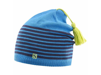 Gorro Salomon Escape Beanie Marino/Azul/Lima