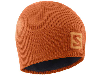 Gorro Salomon Logo Beanie Naranja teja