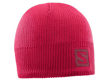 Gorro Salomon Logo Beanie Fucsia