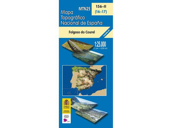 Mapa Folgoso Caurel 156-2 IGN 1:25.000