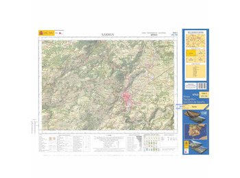 Mapa Sarria 124-1 Escala 1:25.000 IGN