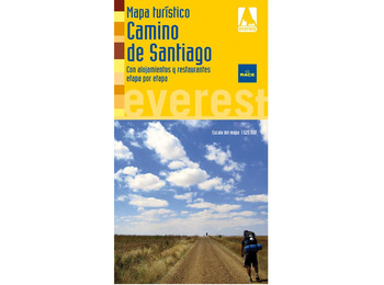 Mapa turístico del Camino de Santiago 2010