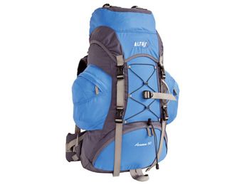 Mochila Altus Aventura 50 Azul/Gris