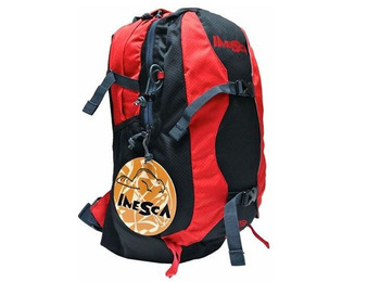 Mochila Inesca Uruyen 30 Rojo/Negro