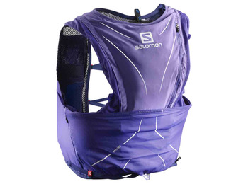 Mochila Salomon Adv Skin 12 Set Violeta/Blanco