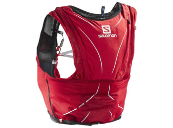 Mochila Salomon Adv Skin 12 NH Rojo