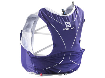 Mochila Salomon ADV Skin 5 Set Morado/Blanco