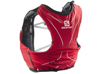 Mochila Salomon ADV Skin 5 Set Rojo