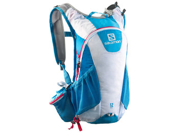 Mochila Salomon Agile 2 12 Azul/Blanco