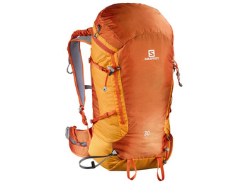 Mochila Salomon X Alp 30 Naranja/Amarillo