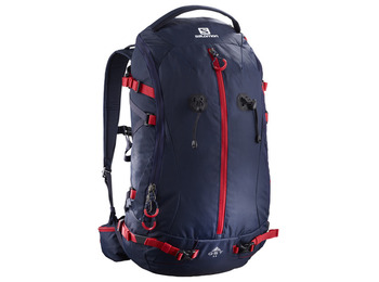 Mochila Salomon QST 35 Marino/Rojo