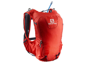 Mochila Salomon Skin Pro 15 Set Roja