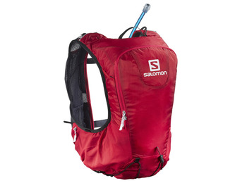 Mochila Salomon Skin Pro 10 Set Rojo