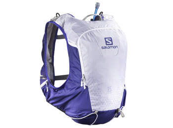 Mochila Salomon Skin Pro 15 Set Violeta/Blanco