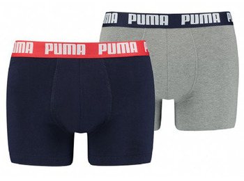 Pack 2 boxers Puma Marino/Gris