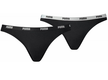 Pack 2 Braga Bikini Puma Negro