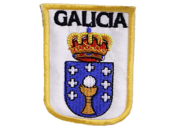 Parche bordado tela Escudo de Galicia