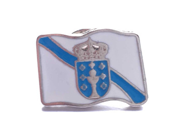 Pin bandera de Galicia