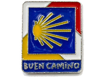 Pin Estrella Buen Camino Colores