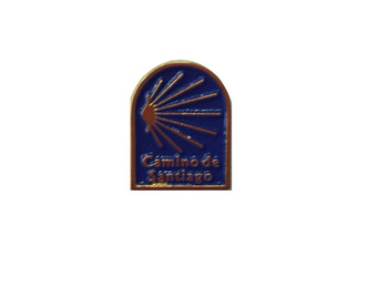 Pin Estrella Camino de Santiago Metal