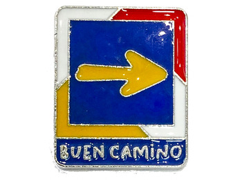 Pin Flecha Buen Camino Colores