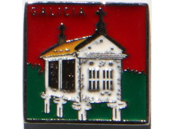 Pin Horreo Gallego Metal