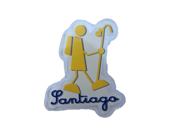 Pin Metacrilato Peregrino Camino de Santiago