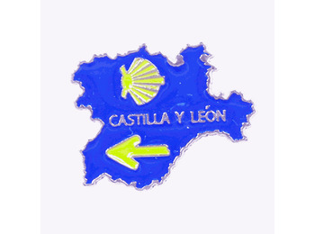 Pin Metal Mapa Castilla y León