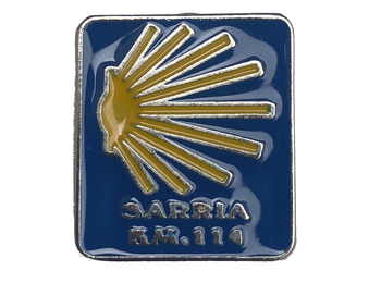 Pin Sarria KM 114 Camino de Santiago