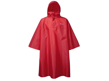 Poncho Trekmates Deluxe Rojo granate