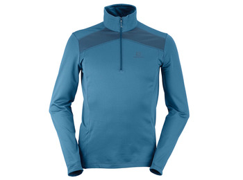 Pullover Salomon Discovery LT HZ Azul