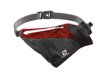 Riñonera Salomon Hydro 45 Compact Belt Negro/Rojo