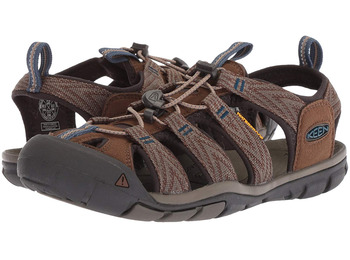 Sandalia Keen Clearwater CNX Dark Earth/Azul