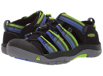 Sandalia Keen Newport H2 Tots Negro/Azul/Verde