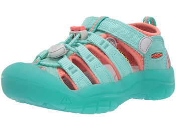 Sandalia Keen Newport H2 Tots Turquesa/Coral