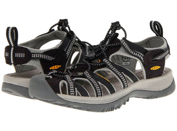 Sandalia Keen Whisper Negro/Gris