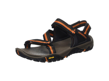 Sandalia Merrell All Out Blaze Web Negro/Marrón/Naranja