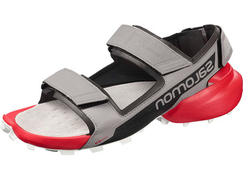 Sandalia Salomon Speedcros Gris/Rojo