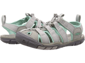 Sandalias Keen Clearwater CNX W Gris/Turquesa