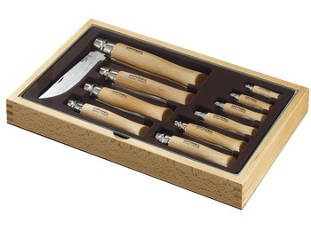 Set Opinel Tradición Inox 10 navajas