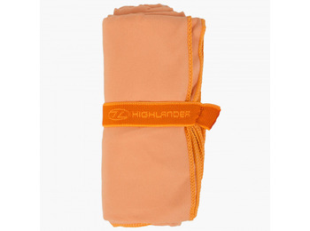 Toalla Highlander Microfibre Travel Towel L Naranja