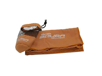 Toalla Microfibra Squba 1.30 x 80 Naranja