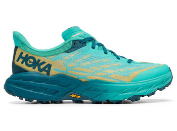 Zapatilla Hoka Speedgoat 5 W Verde/Aguamarina